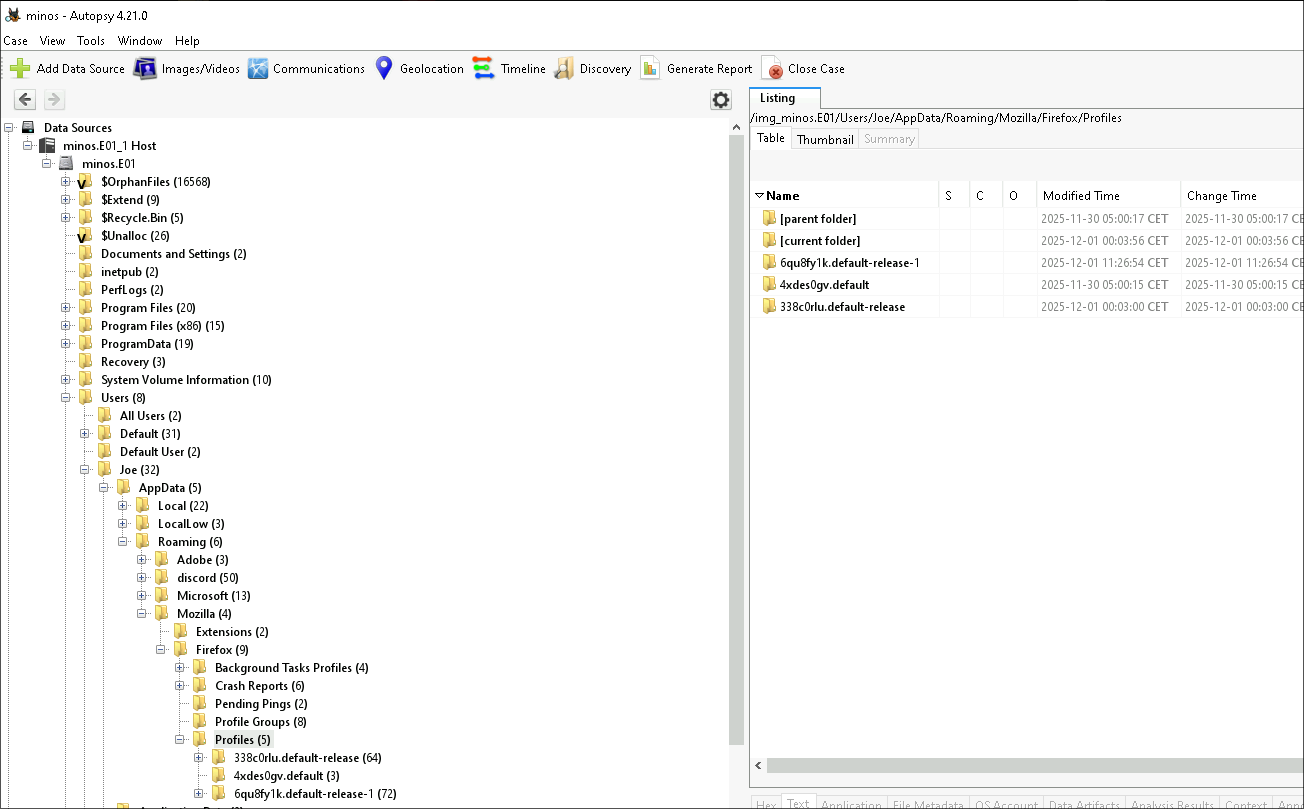 Firefox profiles